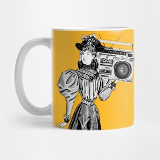 Lady Boombox Mug